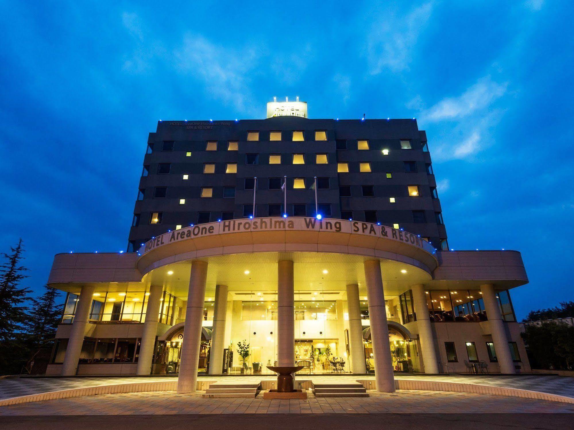 Hotel Areaone Hiroshima Wing Higashihiroshima Eksteriør bilde