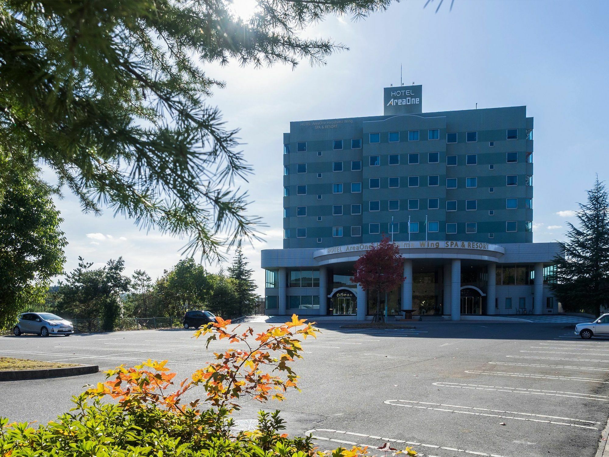 Hotel Areaone Hiroshima Wing Higashihiroshima Eksteriør bilde